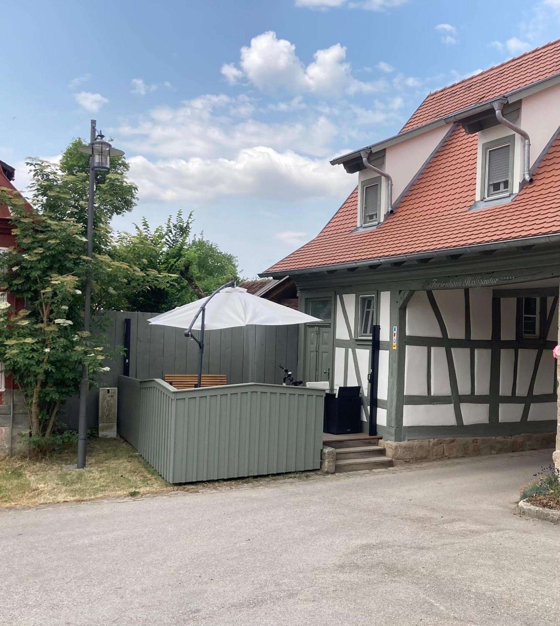 Ferienhaus Hassgautor Aidhausen Εξωτερικό φωτογραφία